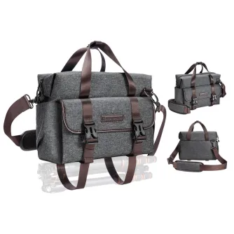 Plecu somas - K&F Concept Travel Shoulder Bag KF13.186 with Tripod Storage KF13.186 - ātri pasūtīt no ražotāja