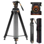 Видео штативы - K&F Concept K&F VA3+BV20 10KG Load Capacity Fluid Head Tripod KF09.148 - быстрый заказ от производителя