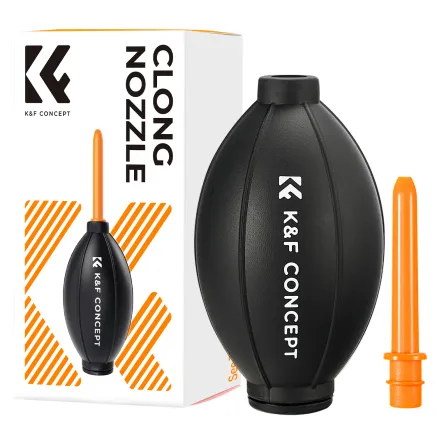 K&F Concept Lens Air Blower, Rubber Bulb Air Pump Dust Blower Cleaner, with Long Nozzle for Cell KF08.045