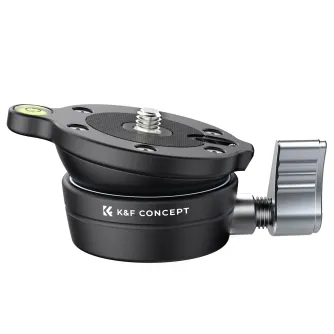 Statīvu galvas - K&F Concept KF31.102 Leveling Base Head for Tripods and Gimbals KF31.102 - ātri pasūtīt no ražotāja