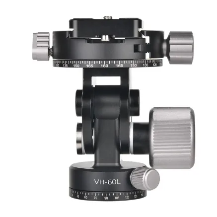 K&F Concept VH-60L Double Panoramic Design Aluminum Alloy Tripod Ball Head KF31.103