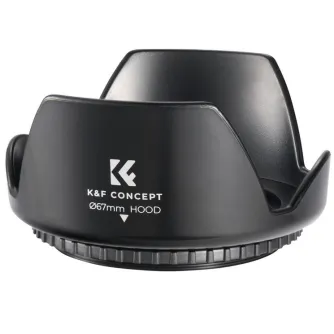 Бленды - K&F Concept K&F 67MM Camera Lens Hood for Photography KF03.090 KF03.090 - быстрый заказ от производителя