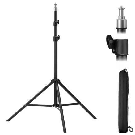 K&F Concept 2m/78.8 photography light stand portable metal stand with storage bag KF34.041