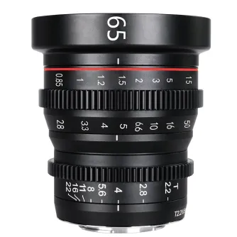 CINEMA Video Lenses - Meike Cine Lens 65mm T2.2 for Sony E Mount MK-6522T-E - quick order from manufacturer