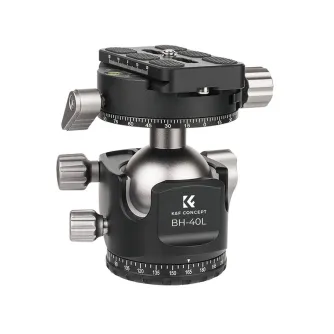 Statīvu galvas - K&F Concept BH-40L Dual Panoramic Ball Head KF31.105 - ātri pasūtīt no ražotāja