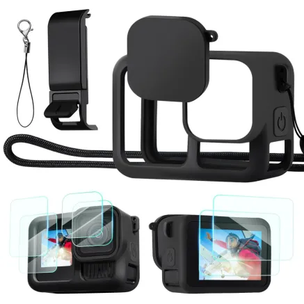 K&F Concept GOPRO 13 dedicated body silicone protective cover set, including