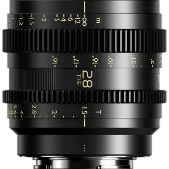 CINEMA objektīvi - Thypoch DZOFilm Simera-C 28mm T1.5 FF Prime Cine Lens (E-Mount) TP-SC2815-E - ātri pasūtīt no ražotāja