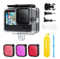 Accessories for Action Cameras - K&F Concept K&F 21 in 1 Waterproof Kit,Compatible with GO PRO 12/11/10/9 Black - quick order from manufacturerAccessories for Action Cameras - K&F Concept K&F 21 in 1 Waterproof Kit,Compatible with GO PRO 12/11/10/9 Black - quick order from manufacturer