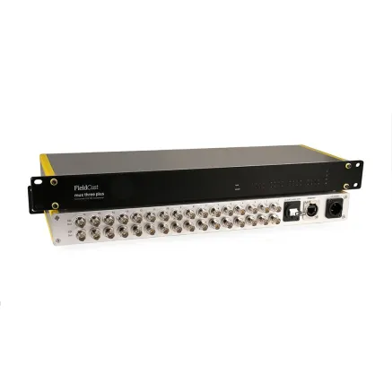 FieldCast Mux/Demux Three 12G Plus (16xSDI in/out + Ethernet over one fiber strand) CO145