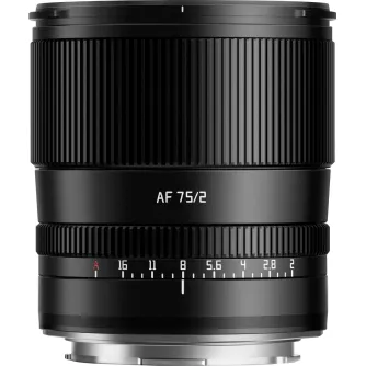 MIRRORLESS Objektīvi - TTArtisan Full Frame AF 75mm F2 L Autofocus Lens AF7520-L-B - ātri pasūtīt no ražotāja