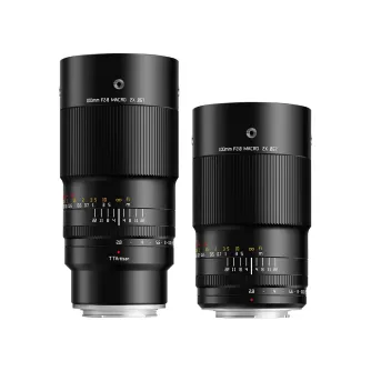 MIRRORLESS Objektīvi - TTArtisan 100mm F2.8 Macro 2X Lens for Full Frame Cameras F10028-B-L-2X - ātri pasūtīt no ražotāja