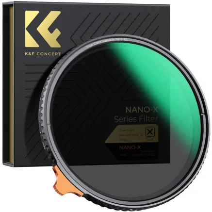 K&F Concept K&F 62MM Variable ND Filter True Color ND2-ND32 KF01.2157