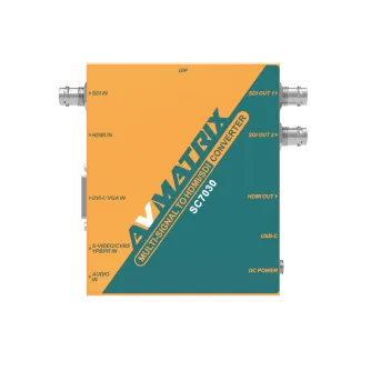 Signāla kodētāji, pārveidotāji - AvMatrix SC7030 Video Scaler and Converter, 1080p60, HDMI/SDI SC7030 - ātri pasūtīt no ražotāja