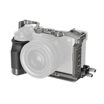 Ietvars kameram CAGE - SmallRig HawkLock Quick Release Cage Kit with Silicone Handle for Sony Alpha 7C II / 7CR 5198 5198 - ātri pasūtīt no ražotāja