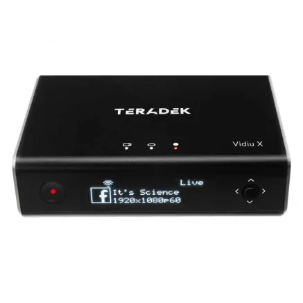 VidiU X Ultra-slim HD Streaming Encoder by Teradek TER-10-0235