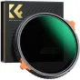 CPL Filters - K&F Concept K&F 77MM ND4-ND64 (2-6 Stop) Variable ND Filter and CPL Circular Polarizing Filter 2 in 1 with 28 La KF01.1917 - quick order from manufacturer