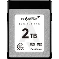 Карты памяти - Exascend CFexpress 4.0 Type B Element Pro Series 2TB EXPC4SB002TB - быстрый заказ от производителяКарты памяти - Exascend CFexpress 4.0 Type B Element Pro Series 2TB EXPC4SB002TB - быстрый заказ от производителя