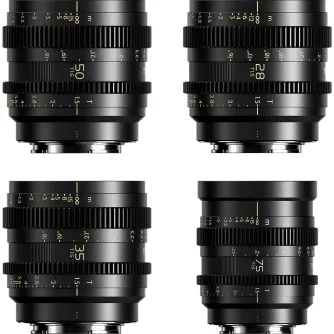 CINEMA Объективы - Thypoch DZOFilm Simera-C 28/35/50/75mm T1.5 Full-frame Cine Lens-4 Lens Kit (E-Mount) TP-SC4SET-E - быстрый заказ от производителя