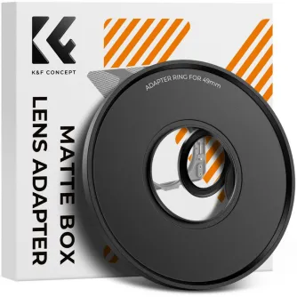 Filtru adapteri - K&F Concept K&F 49MM Matte Box Adapter Ring KF05.359 - ātri pasūtīt no ražotāja