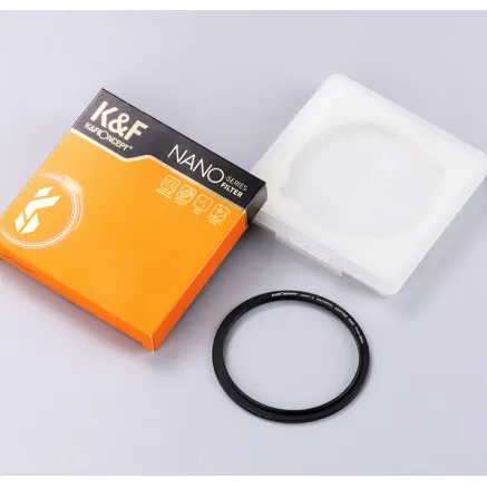 K&F Concept K&F 62-82mm Magnetic Filter Adapter Ring, Matte Black, Frame Thickness 2.16mm KF05.303