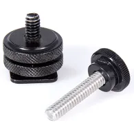 Video Cameras Accessories - Teradek Hotshoe Mounting Hardware for Bolt, 1.25in Thumb Screw TER-BIT012 - quick order from manufacturerVideo Cameras Accessories - Teradek Hotshoe Mounting Hardware for Bolt, 1.25in Thumb Screw TER-BIT012 - quick order from manufacturer