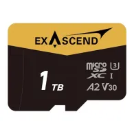 Atmiņas kartes - Exascend UHS-I microSD Card Series 1TB Catalyst (with Adapter) EX1TUSDU1-AD - ātri pasūtīt no ražotājaAtmiņas kartes - Exascend UHS-I microSD Card Series 1TB Catalyst (with Adapter) EX1TUSDU1-AD - ātri pasūtīt no ražotāja