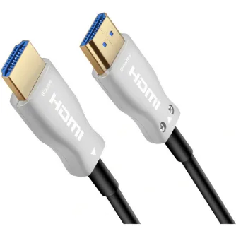 Video vadi, kabeļi - PremiumCord optical fiber High Speed with Ether. 4K60Hz kabel 15m, M/M KPHDM2X15 - ātri pasūtīt no ražotāja