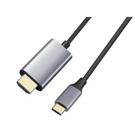PremiumCord USB-C na HDMI kabel 1,8m rozlišen obrazu 4K*2K60Hz Aluminium KU31HDMI08