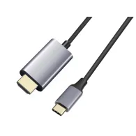 Провода, кабели - PremiumCord USB-C na HDMI kabel 1,8m rozlišen obrazu 4K*2K60Hz Aluminium KU31HDMI08 - быстрый заказ от производителяПровода, кабели - PremiumCord USB-C na HDMI kabel 1,8m rozlišen obrazu 4K*2K60Hz Aluminium KU31HDMI08 - быстрый заказ от производителя