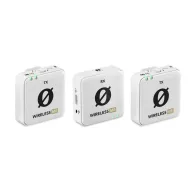 Bezvadu piespraužamie mikrofoni - RODE RDE Wireless ME Dual (White) Microphone Kit, 2 Transmitters, 1 Receiver MROD2440 - ātri pasūtīt no ražotājaBezvadu piespraužamie mikrofoni - RODE RDE Wireless ME Dual (White) Microphone Kit, 2 Transmitters, 1 Receiver MROD2440 - ātri pasūtīt no ražotāja