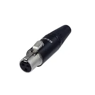 Audio cables, adapters - REAN RT3FC-B 3-Pole Tiny XLR Female Cable Connector RT3FC-B - quick order from manufacturerAudio cables, adapters - REAN RT3FC-B 3-Pole Tiny XLR Female Cable Connector RT3FC-B - quick order from manufacturer
