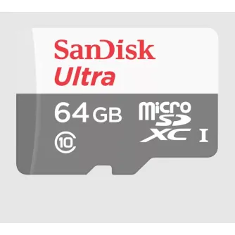 Карты памяти - SanDisk 64gb Ultra microSDXC UHS-I Class 10 card SDSQUNR-064G-GN3MA - быстрый заказ от производителя