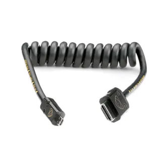 New products - Atomos coiled cable 4K Full HDMI - Micro HDMI ATOM4K60C1 - quick order from manufacturer