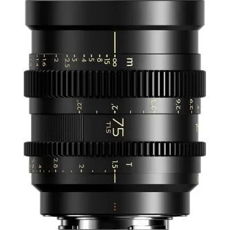 CINEMA objektīvi - Thypoch DZOFilm Simera-C 75mm T1.5 FF Prime Cine Lens (E-Mount) TP-SC7515-E - ātri pasūtīt no ražotāja