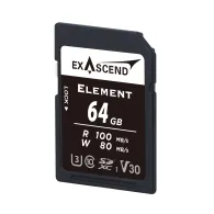 Карты памяти - Exascend Element UHS-I SD Card Series 64GB EX64GSDA1 - быстрый заказ от производителяКарты памяти - Exascend Element UHS-I SD Card Series 64GB EX64GSDA1 - быстрый заказ от производителя