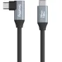 Datu Kabeļi - SmallRig USB-C (Straight) to USB-C (Angled) Data Cable (35cm / 13.8in) 4790 - ātri pasūtīt no ražotāja