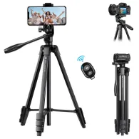 Photo Tripods - K&F Concept K&F 59.4/1.5 m Aluminum Travel Tripod with Bluetooth KF09.125 - quick order from manufacturerPhoto Tripods - K&F Concept K&F 59.4/1.5 m Aluminum Travel Tripod with Bluetooth KF09.125 - quick order from manufacturer