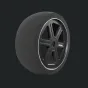 Video rails - Trexo Studio Wheels Set of 4 for MoCoCar V3 TRMST-000-000 - quick order from manufacturer