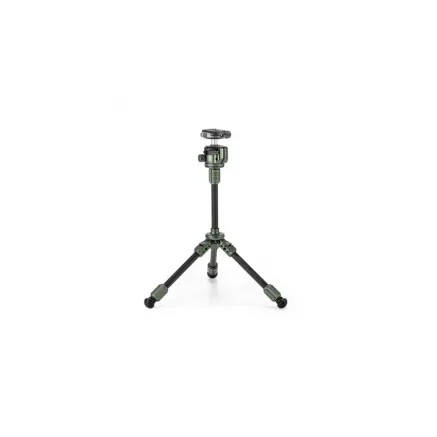 Tilta Tabletop Ball Head with 1-Stage Carbon Fiber Tripod Legs (3KG) Extendable Edition - Forest Green TT-BT03E-FB-FG