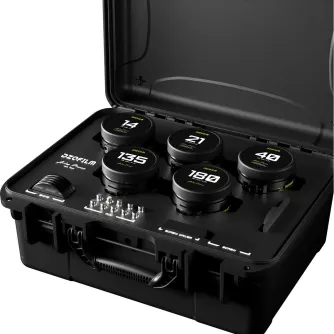 Sortimenta jaunumi - DZO Optics DZOFilm Arles FF/VV Prime Cine 5-Lens Set B (PL) (Metric) DZO-SAP5B14MPL - ātri pasūtīt no ražotāja