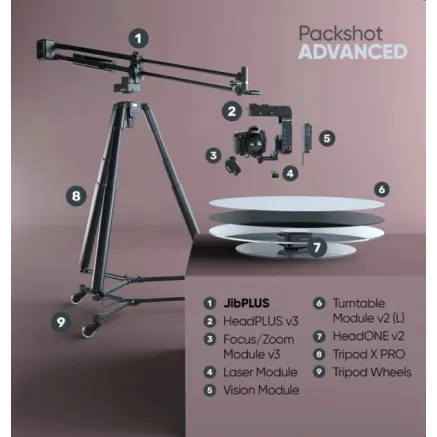 EdelKrone PackShot Bundle - JibPLUS - Advanced PG079