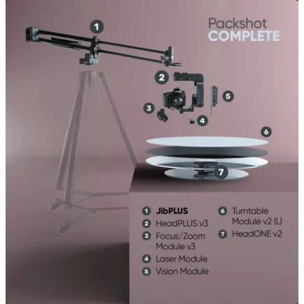 EdelKrone PackShot Bundle - JibPLUS - Complete PG078