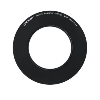 Filtru adapteri - K&F Concept K&F 49-77mm Magnetic Filter Adapter Ring, Matte Black, Frame Thickness 2.16mm KF05.292 - ātri pasūtīt no ražotāja