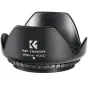 Blendes - K&F Concept K&F 58MM Camera Lens Hood for Photography KF03.088 KF03.088 - ātri pasūtīt no ražotāja