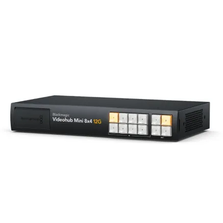 Blackmagic Design Blackmagic Videohub Mini 8x4 12G Video Router VHUBSMTK12G0804