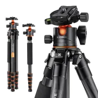 Штативы для фотоаппаратов - K&F Concept K&F A255C2+BH-36L Professional Carbon Fiber Tripod 15kg KF09.103V1 - быстрый заказ от производителяШтативы для фотоаппаратов - K&F Concept K&F A255C2+BH-36L Professional Carbon Fiber Tripod 15kg KF09.103V1 - быстрый заказ от производителя