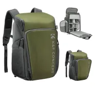 Mugursomas - K&F Concept K&F Backpack 25L Nature Wander 01(Green) KF13.128V1 - ātri pasūtīt no ražotājaMugursomas - K&F Concept K&F Backpack 25L Nature Wander 01(Green) KF13.128V1 - ātri pasūtīt no ražotāja