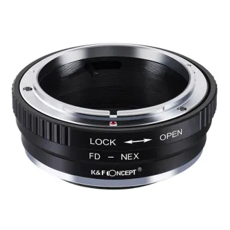 Objektīvu adapteri - K&F Concept K&F Canon FD Lenses to Sony E Mount Camera Adapter KF06.071 - ātri pasūtīt no ražotāja