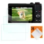 Kameru aizsargi - K&F Concept K&F Canon G9X II G9X G7X III G7X II Screen Protector*3pcs+Vacuum Cleaning Cloth*1pc SKU.2193 - ātri pasūtīt no ražotāja