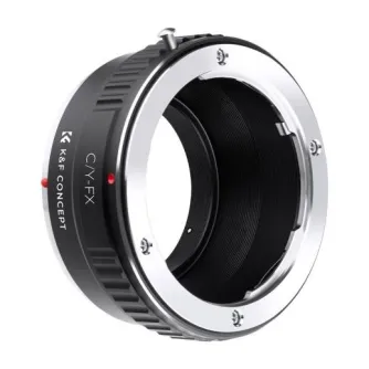 Адаптеры - K&F Concept K&F Contax Yashica Lenses to Fuji X Lens Mount Adapter KF06.105 - быстрый заказ от производителя
